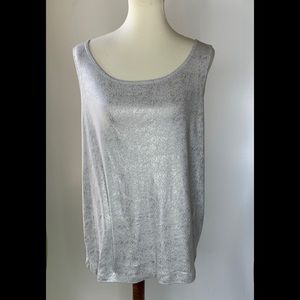 CHICO’S SLEEVELESS SHIRT SIZE XL